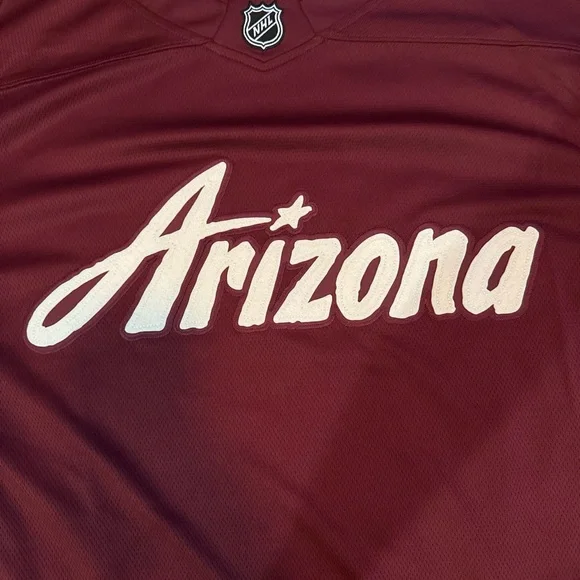 Arizona Coyotes Authentic Desert Night Jersey Size 3XL